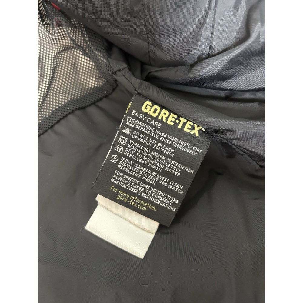 Mountain Hardwear Gore-Tex Rain Jacket Mens Medium Hooded Performance Shell Red - Picture 5 of 16